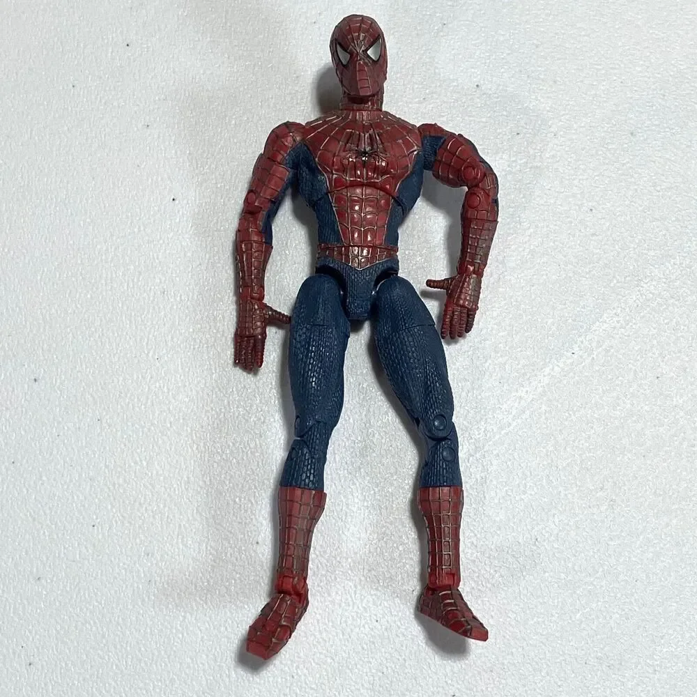 Vintage Marvel Spider-Man 6” Action Figure Tobey Maguire Sam Raimi